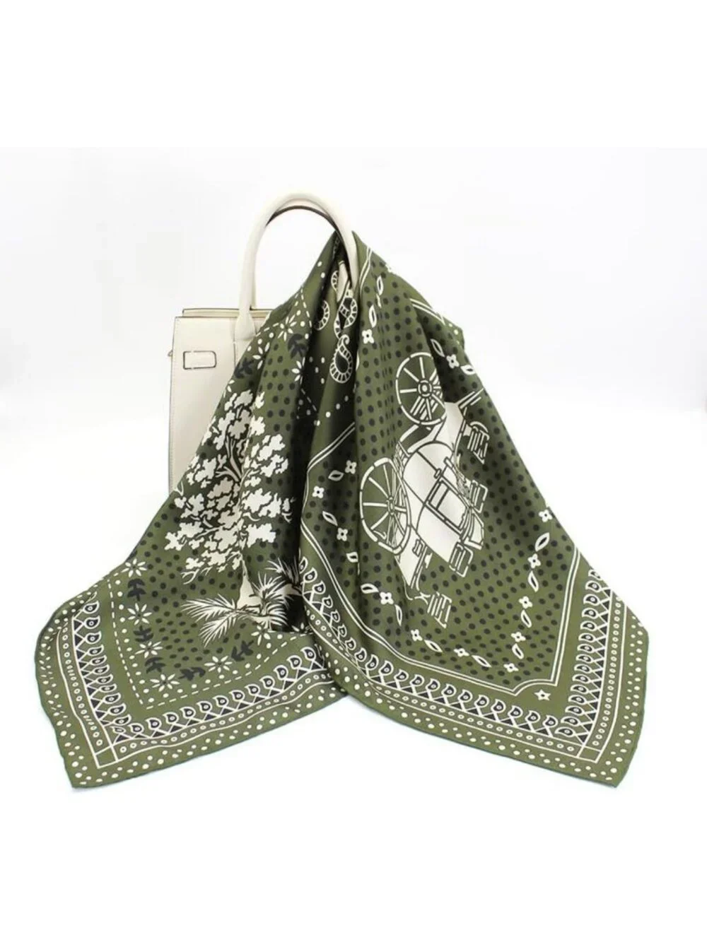 Luxurious 100% Mulberry Silk Scarf - 35
